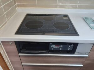 福岡キッチン取付け隊　IHヒーターの取替　施工後
